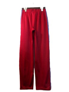 画像2: 1980's adidas Jersey Pants made in France color : Red/Sucks　size M (表記無し) (2)