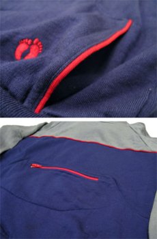 画像3: 1980's "HANG TEN" Pullover Sweat Parka　NAVY/GREY/RED　size S位 (表記 M) (3)