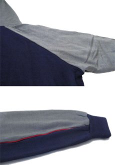 画像4: 1980's "HANG TEN" Pullover Sweat Parka　NAVY/GREY/RED　size S位 (表記 M) (4)