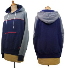 画像5: 1980's "HANG TEN" Pullover Sweat Parka　NAVY/GREY/RED　size S位 (表記 M) (5)