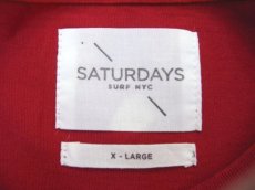 画像3: NEW "Saturdays Surf NYC" Pocket T-Shirts　RED　size XL (3)