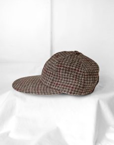 画像2: Riprap "SEMI LONG BRIM CAP" -MOON TWEED-　color GRAY/MAROON　size FREE (2)