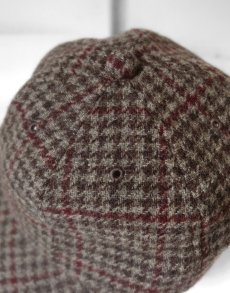 画像5: Riprap "SEMI LONG BRIM CAP" -MOON TWEED-　color GRAY/MAROON　size FREE (5)