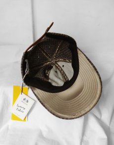 画像4: Riprap "SEMI LONG BRIM CAP" -MOON TWEED-　color GRAY/MAROON　size FREE (4)