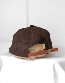 画像3: Riprap "SEMI LONG BRIM CAP" -HARRIS TWEED-　color DARK BROWN　size FREE (3)