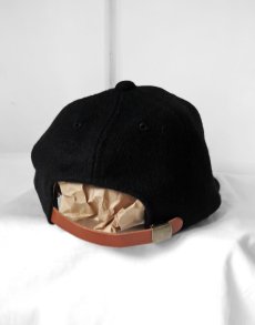 画像3: Riprap "SEMI LONG BRIM CAP" -HARRIS TWEED-　color BLACK　size FREE (3)