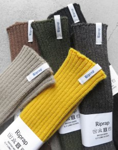 画像2: Riprap "O/F LONG GLOVES" -BRITISH WOOL-　size FREE (2)