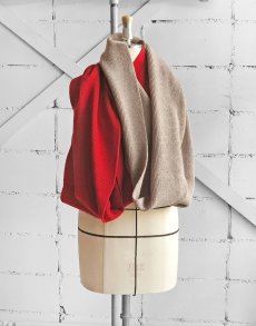 画像2: Riprap "UTILITY TUBE" -LAMBS WOOL-  　color RED, BEIGE　size FREE (2)