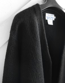 画像4: Riprap "HW NO BUTTON CARDIGAN" -BABY ALPACA-　color BLACK (4)