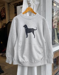 画像1: 1990's "The Black Dog" Sweat Shirt　HEATHER GREY (1)