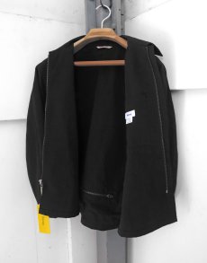 画像5: Riprap "BOOK HUNTING JACKET" -COTTON/HEMP WEATHER-　color BLACK (5)