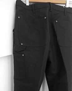 画像5: Riprap "DOUBLE FRONT TROUSERS" -COTTON/PAPER DUCK-　color BLACK (5)