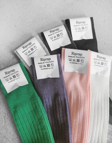 画像4: Riprap "NZ MERINO THREE QUARTER SOCKS" made by HALISON　size MEN'S FREE (4)