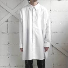 画像1: "STAFFORD" L/S Big Shirt　WHITE　size 4XL(20) (1)