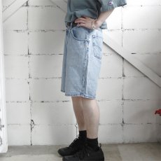 画像3: 1990's Levi's "SILVER TAB" Relaxed Fit Denim Shorts　BLUE DENIM　size W33INCH (3)