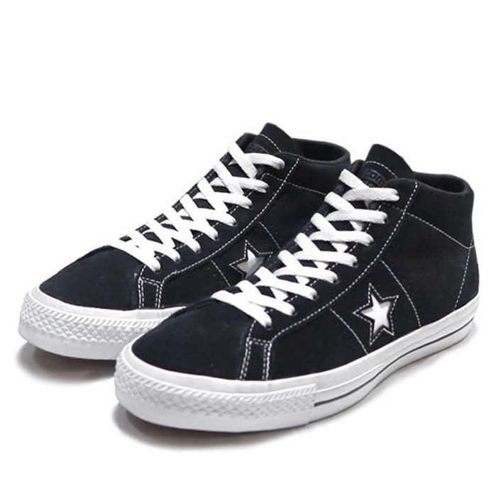 converse one star suede mid